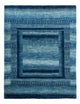 Loribaft Teppich Perser 158x198cm - Orientteppich - blau