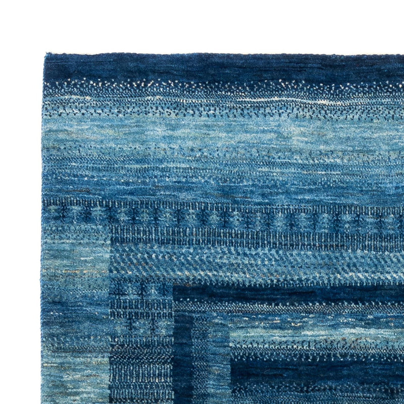 Loribaft Teppich Perser 158x198cm - Orientteppich - blau