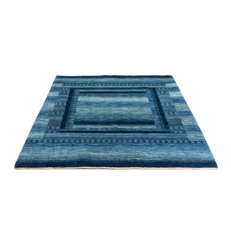 Loribaft Teppich Perser 158x198cm - Orientteppich - blau