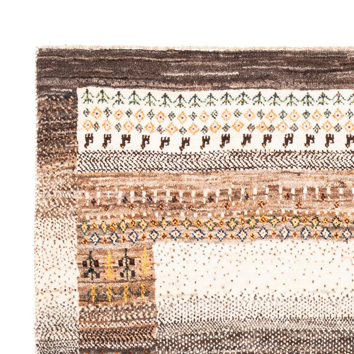 Loribaft Teppich Perser 127x200cm - Orientteppich - natur