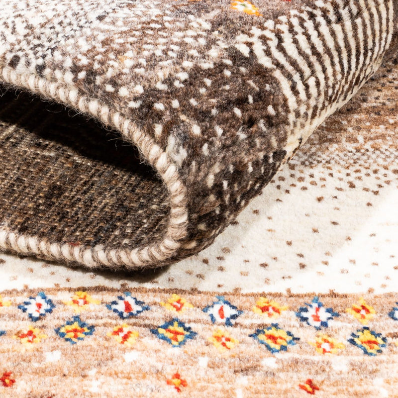 Loribaft Teppich Perser 127x200cm - Orientteppich - natur