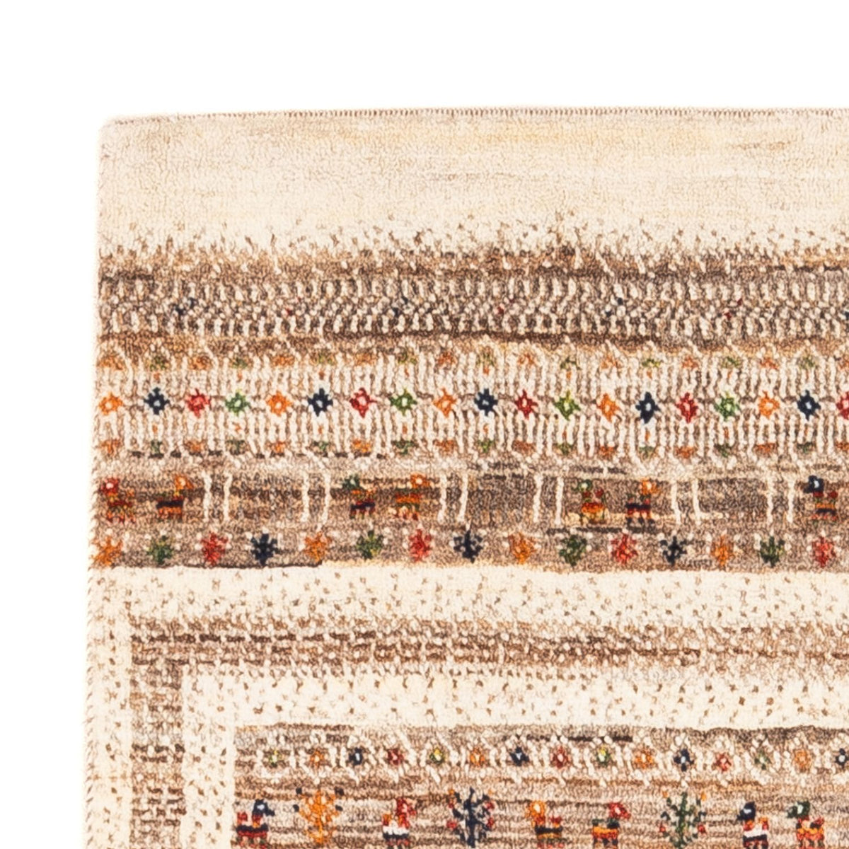 Loribaft Teppich Perser 88x137cm - Orientteppich - mehrfarbig