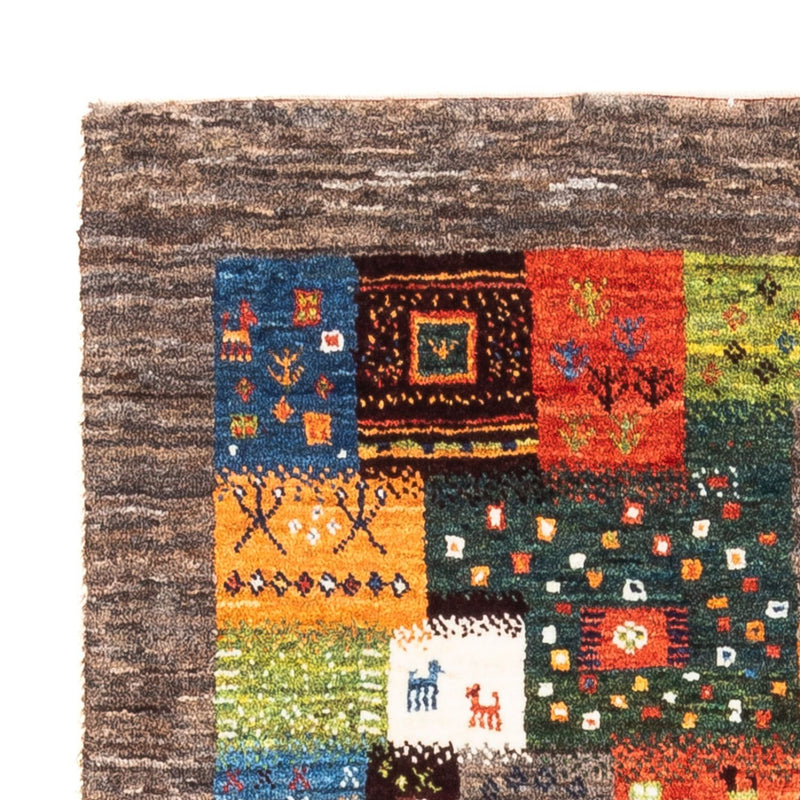 Loribaft Teppich Perser 81x106cm - Orientteppich - mehrfarbig