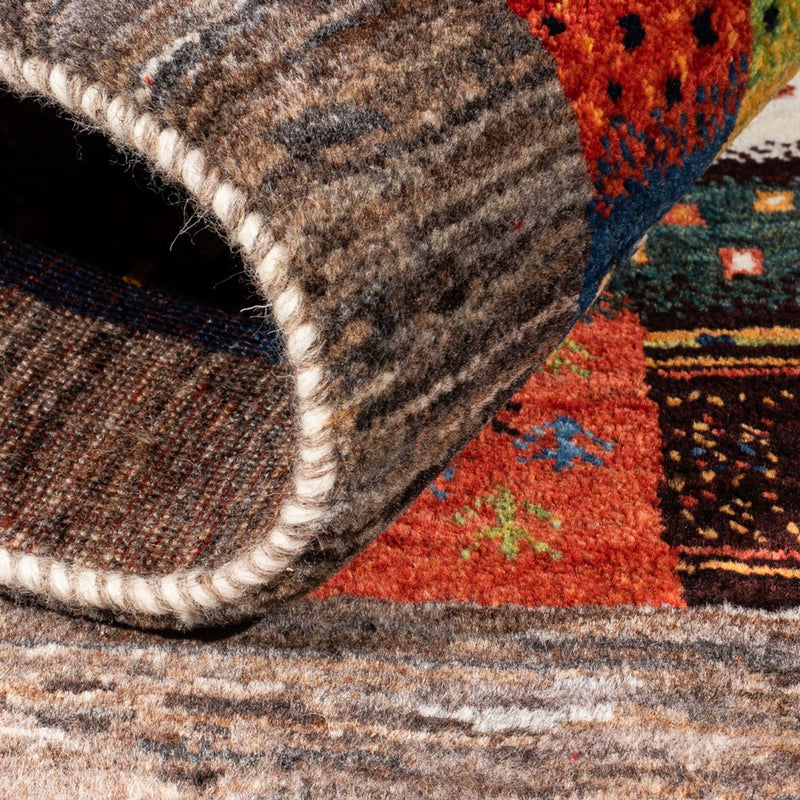 Loribaft Teppich Perser 81x106cm - Orientteppich - mehrfarbig