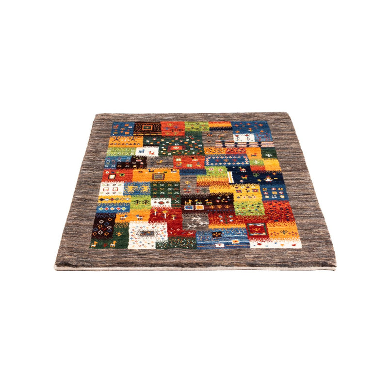 Loribaft Teppich Perser 81x106cm - Orientteppich - mehrfarbig