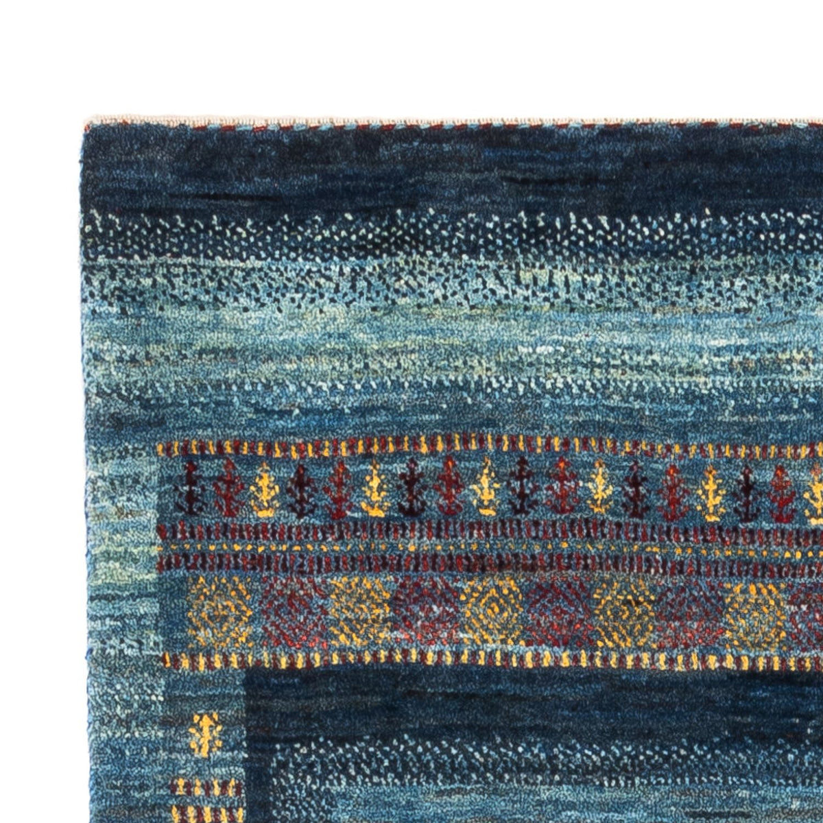 Loribaft Teppich Perser 90x132cm - Orientteppich - mehrfarbig