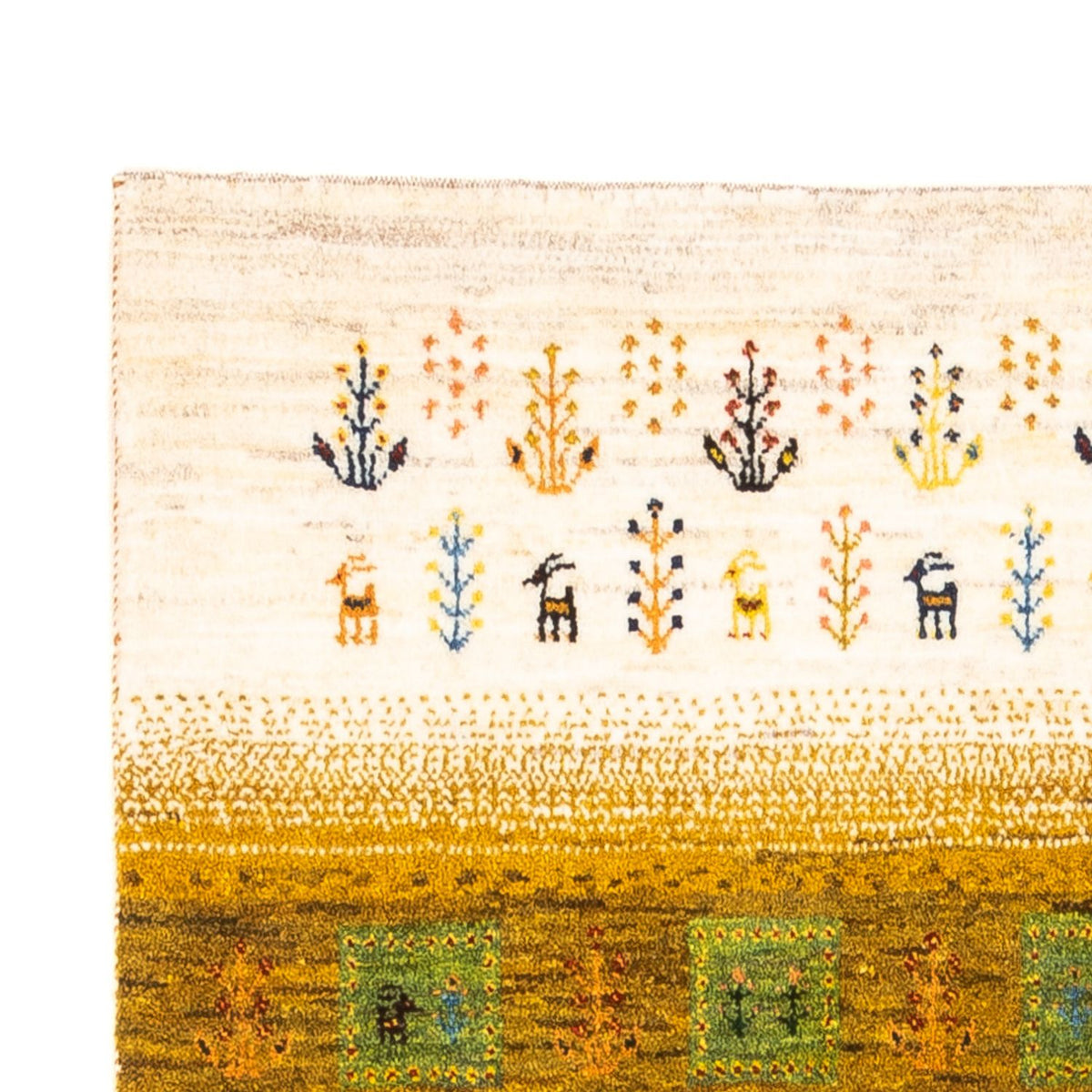 Gabbeh Teppich - Loribaft Perser - 96 x 156 cm - mehrfarbig