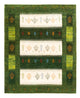 Loribaft Teppich Perser 155x197cm - Orientteppich - grün