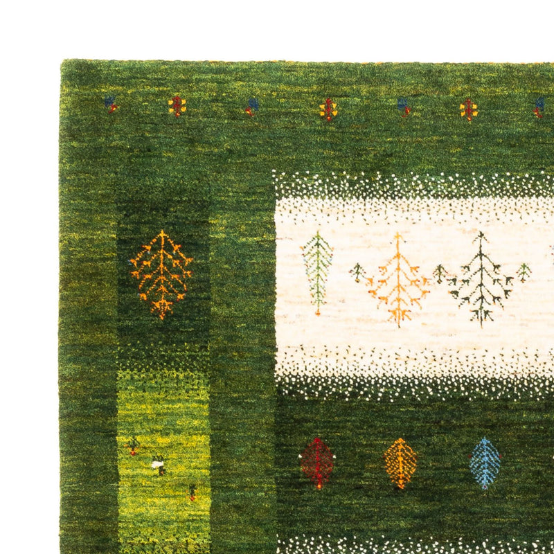 Loribaft Teppich Perser 155x197cm - Orientteppich - grün