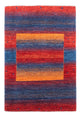 Gabbeh Teppich - Loribaft Perser - 81 x 123 cm - mehrfarbig