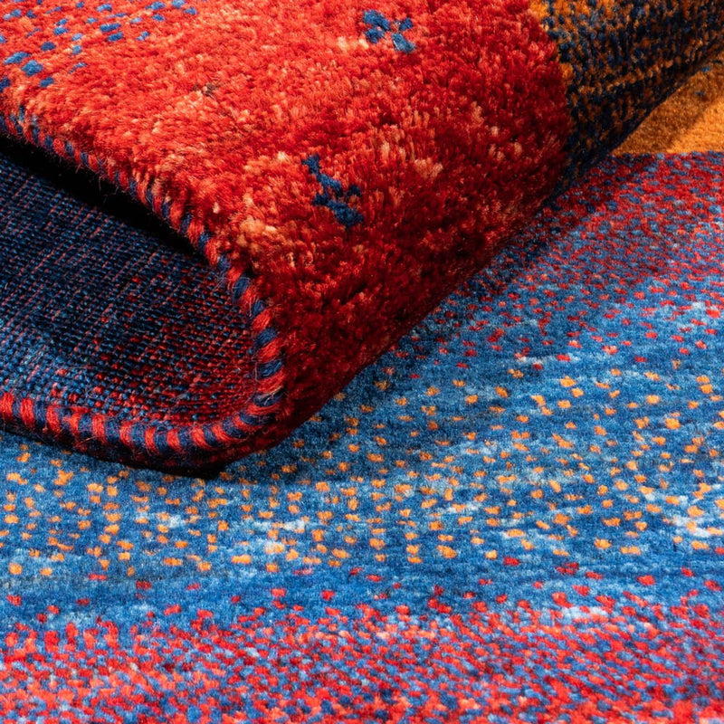 Gabbeh Teppich - Loribaft Perser - 81 x 123 cm - mehrfarbig