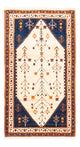 Gabbeh Persisch Teppich 87x160cm - Perserteppich Wollteppich - beige