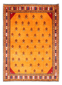 Gabbeh Persisch Teppich 177x237cm - Perserteppich Wollteppich - gold – product image
