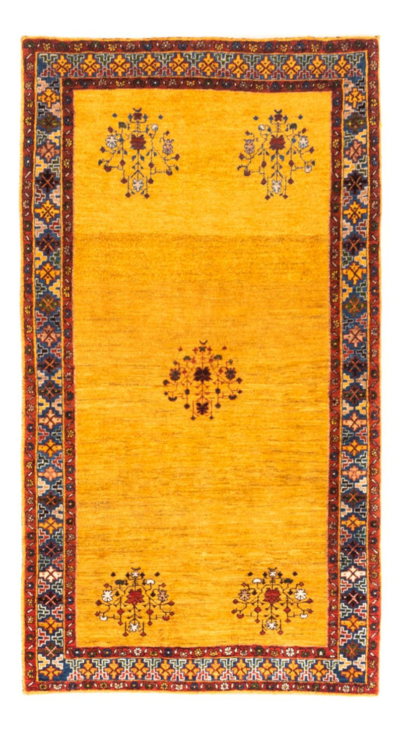 Gabbeh Teppich - Perser - 90 x 158 cm - gold