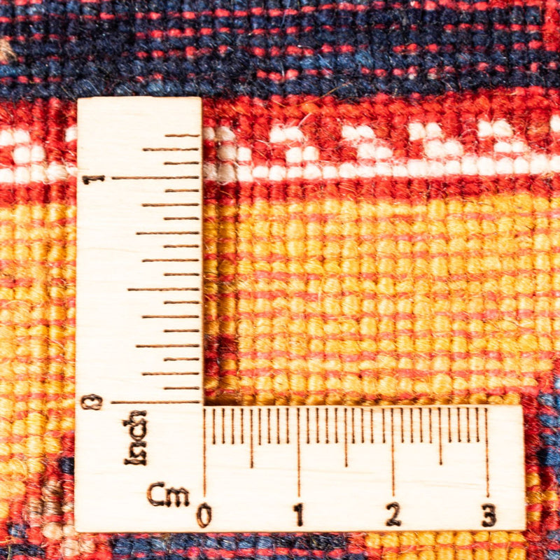 Gabbeh Persisch Teppich 113x173cm - Perserteppich Wollteppich - dunkelblau