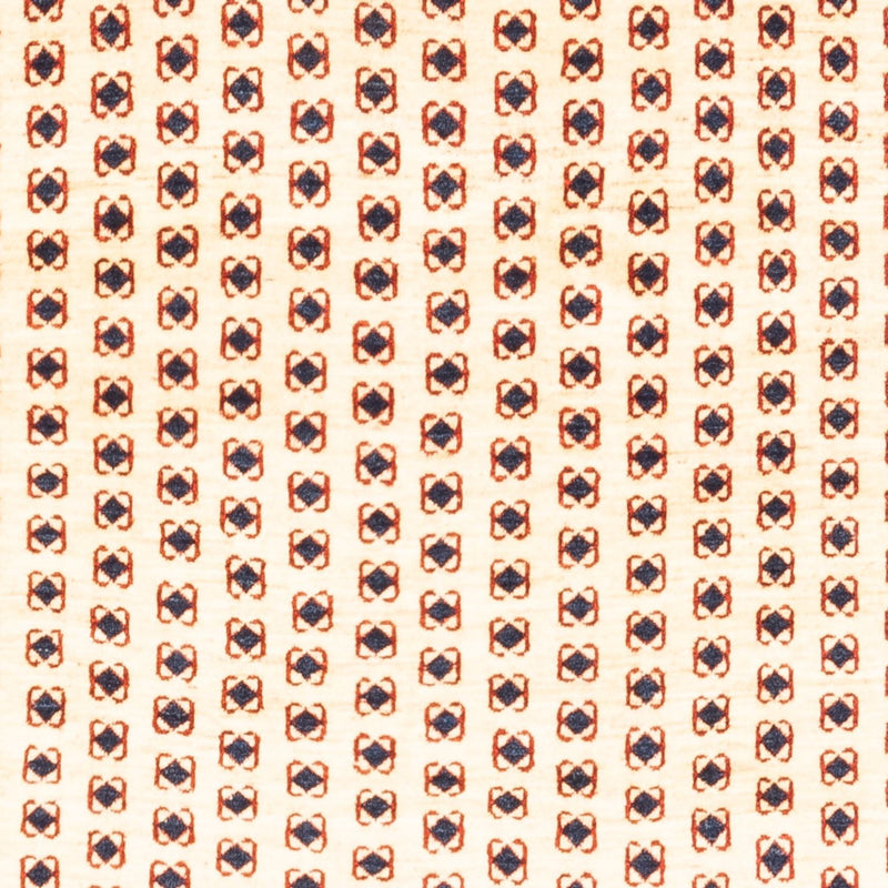 Gabbeh Persisch Teppich 133x205cm - Perserteppich Wollteppich - creme