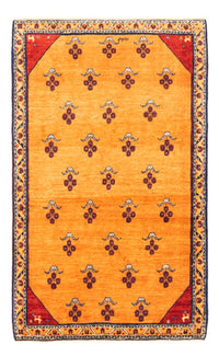 Gabbeh Persisch Teppich 103x153cm - Perserteppich Wollteppich - gold – product image