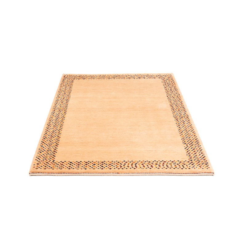 Gabbeh Persisch Teppich 105x146cm - Perserteppich Wollteppich - beige