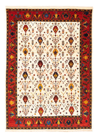 Gabbeh Persisch Teppich 155x212cm - Perserteppich Wollteppich - creme – product image