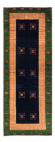 Gabbeh Persisch Teppich 82x202cm - Perserteppich Wollteppich