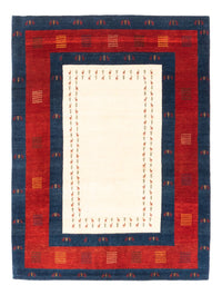 Gabbeh Persisch Teppich 155x202cm - Perserteppich Wollteppich - creme – product image