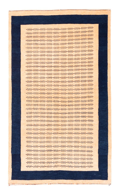 Gabbeh Persisch Teppich 114x192cm - Perserteppich Wollteppich - creme