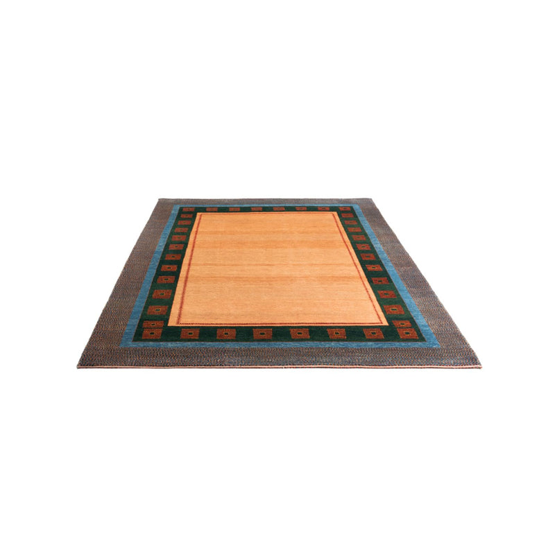 Gabbeh Persisch Teppich 180x233cm - Perserteppich Wollteppich - creme