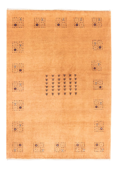 Gabbeh Persisch Teppich 147x198cm - Perserteppich Wollteppich - beige