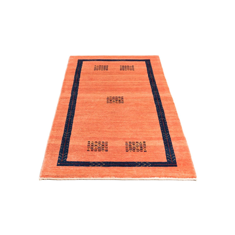 Gabbeh Persisch Teppich 76x171cm - Perserteppich Wollteppich - lachs