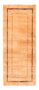 Gabbeh Persisch Teppich 82x196cm - Perserteppich Wollteppich - beige