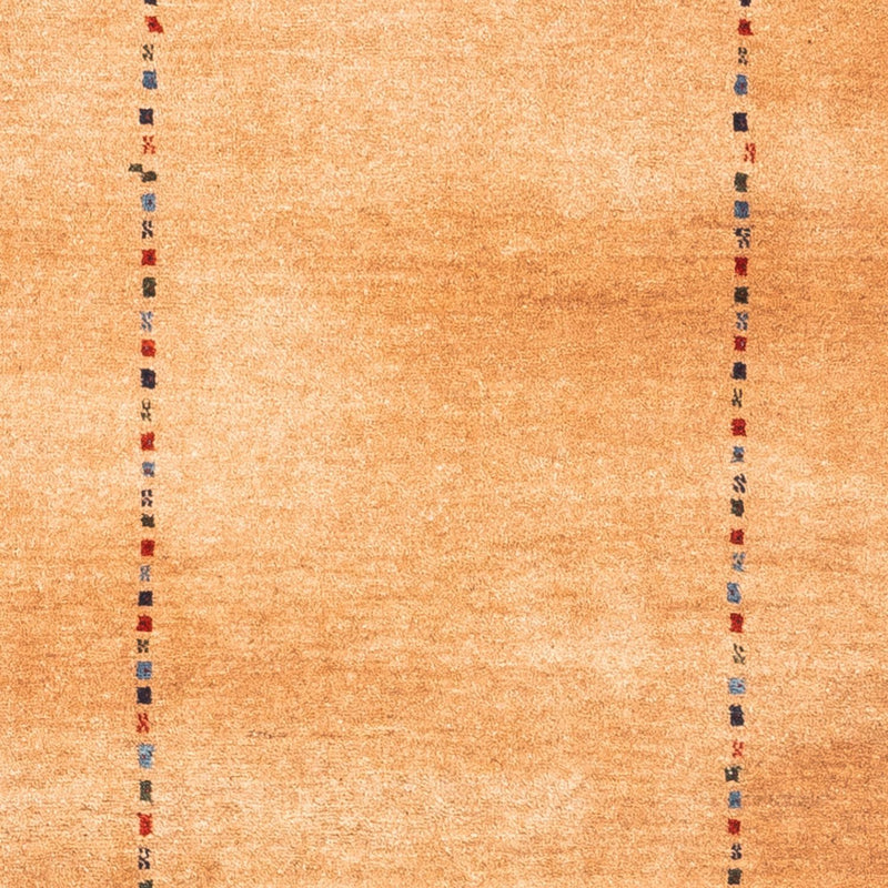 Gabbeh Persisch Teppich 82x196cm - Perserteppich Wollteppich - beige