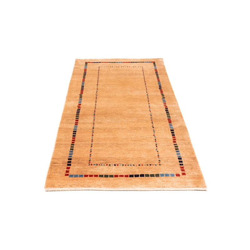 Gabbeh Persisch Teppich 82x196cm - Perserteppich Wollteppich - beige