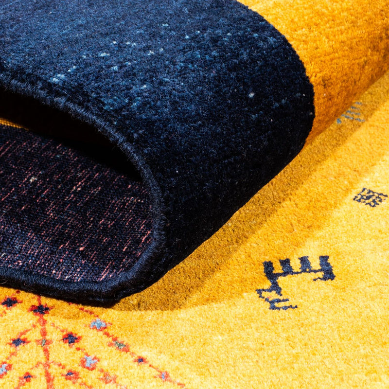 Gabbeh Persisch Teppich 82x188cm - Perserteppich Wollteppich