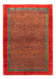 Gabbeh Persisch Teppich 112x157cm - Perserteppich Wollteppich - braun