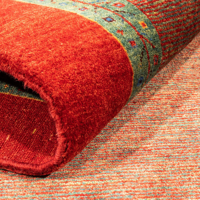 Gabbeh Persisch Teppich 112x157cm - Perserteppich Wollteppich - braun