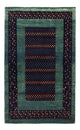 Gabbeh Persisch Teppich 82x127cm - Perserteppich Wollteppich - mehrfarbig