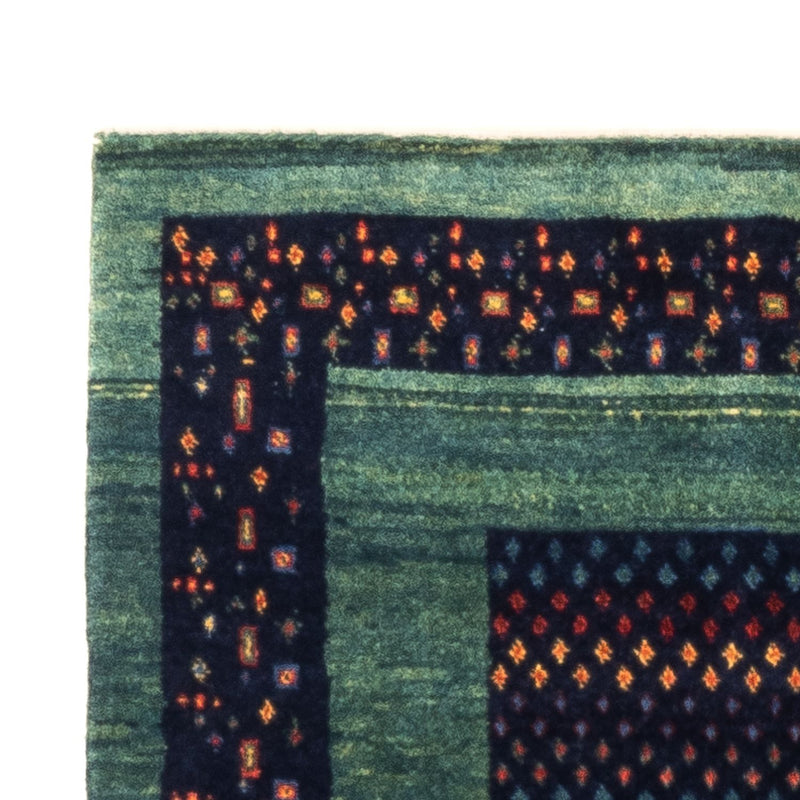 Gabbeh Persisch Teppich 82x127cm - Perserteppich Wollteppich - mehrfarbig