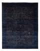 Gabbeh Persisch Teppich 152x201cm - Perserteppich Wollteppich - dunkelblau