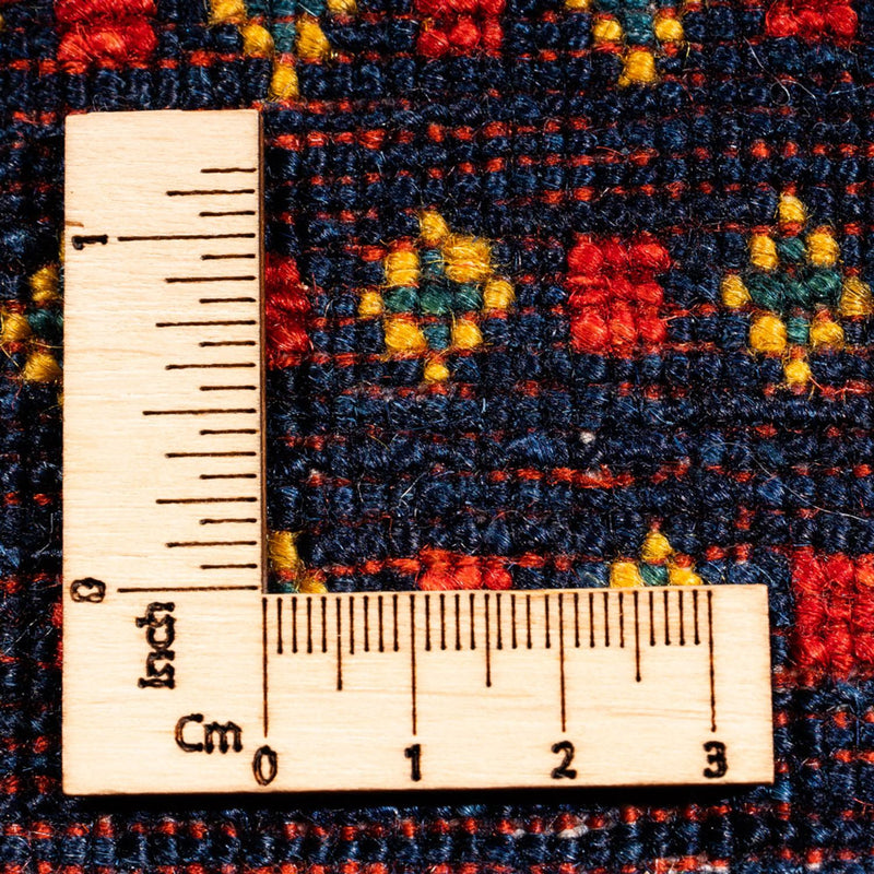 Gabbeh Persisch Teppich 118x165cm - Perserteppich Wollteppich - rot