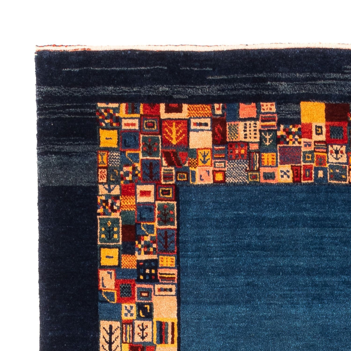 Gabbeh Teppich - Perser - 110 x 190 cm - blau