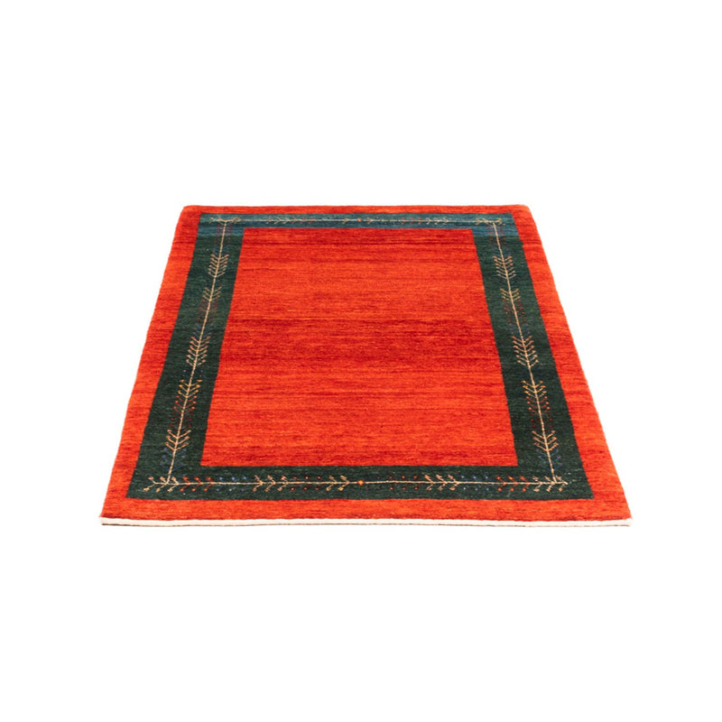 Gabbeh Persisch Teppich 83x129cm - Perserteppich Wollteppich - rot