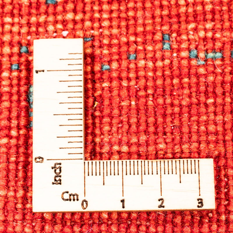 Gabbeh Persisch Teppich 80x128cm - Perserteppich Wollteppich - rot