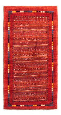 Gabbeh Persisch Teppich 80x144cm - Perserteppich Wollteppich - rot – product image