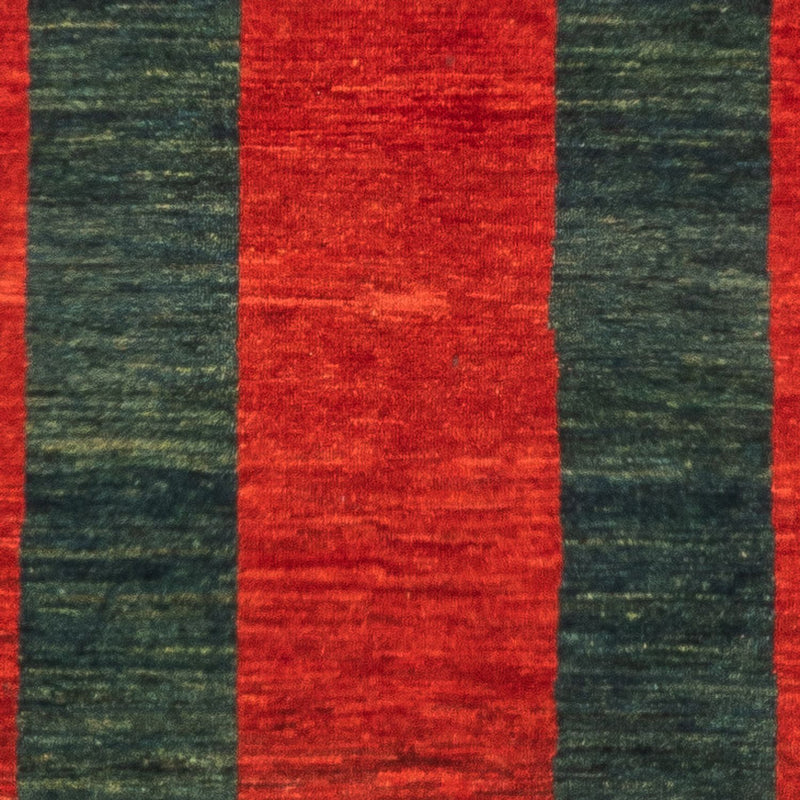 Gabbeh Persisch Teppich 78x122cm - Perserteppich Wollteppich - rot