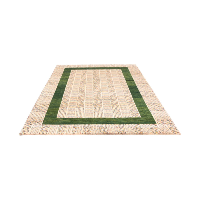 Gabbeh Persisch Teppich 178x262cm - Perserteppich Wollteppich - creme