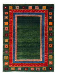 Gabbeh Persisch Teppich 150x195cm - Perserteppich Wollteppich - grün – product image