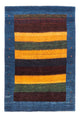 Gabbeh Persisch Teppich 82x120cm - Perserteppich Wollteppich - mehrfarbig