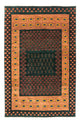 Gabbeh Persisch Teppich 100x146cm - Perserteppich Wollteppich - mehrfarbig