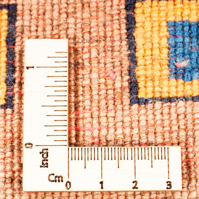 Gabbeh Persisch Teppich 100x146cm - Perserteppich Wollteppich - mehrfarbig
