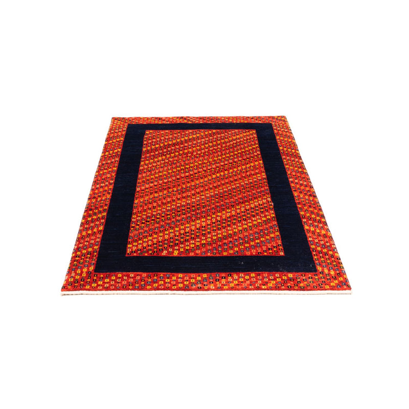 Gabbeh Persisch Teppich 98x155cm - Perserteppich Wollteppich - rot
